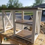 Coffee Bar with Mini Fridge Area